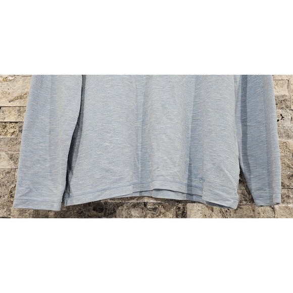 Orvis Mens Pullover Crewneck Shirt Long Sleeve Outdoor Casual Normcore Blue Sz M - Picture 6 of 13